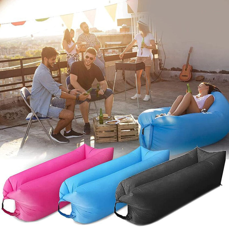 Inflatable best sale lake lounger